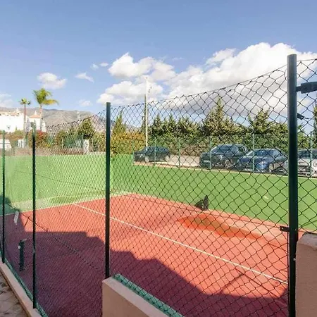 Gran Terraza Con Piscina Junto A Mijas Golf アパート フエンヒロラ